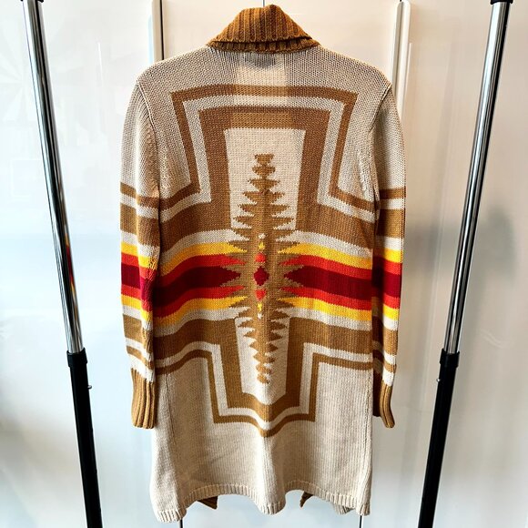 Pendleton - Harding Open Cardigan - Sandshell Multi - Size Small - Picture 10 of 13